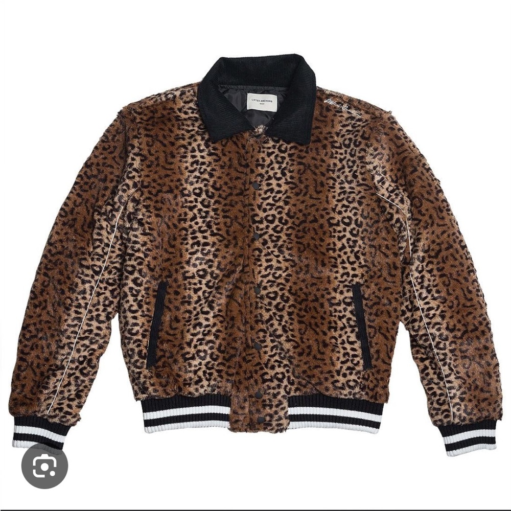 Lifted Anchors Cheetah Bomber Jacket